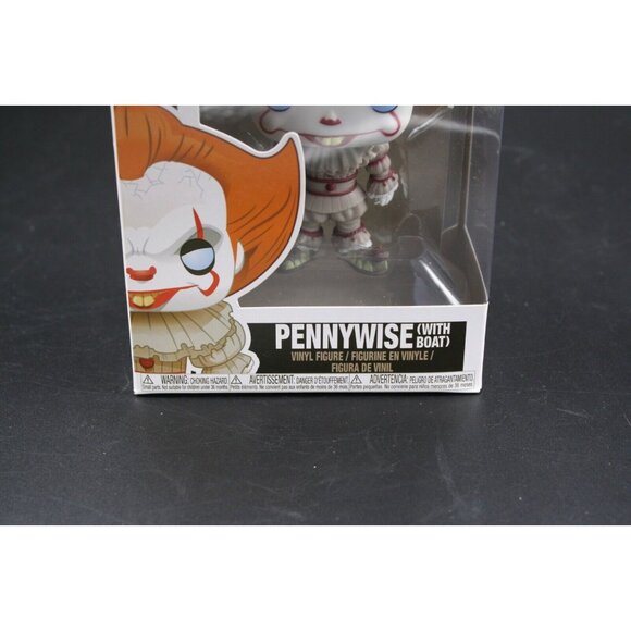 Funko Pop! Movies: IT Pennywise with Boat Action Figure - Picture 9 of 11